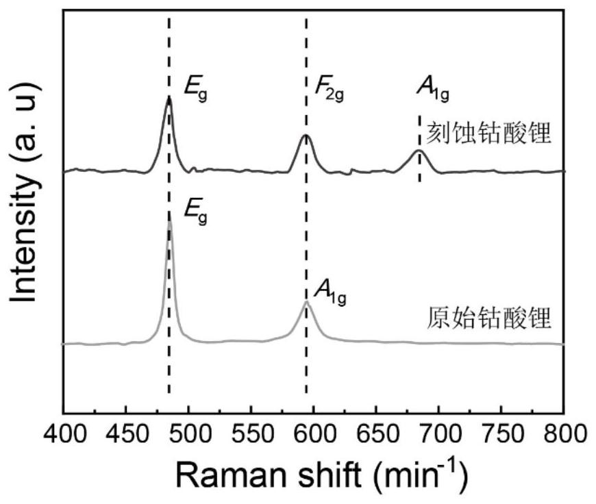 Eutectic solvent etched lithium cobalt oxide catalyst as well as preparation method and application thereof