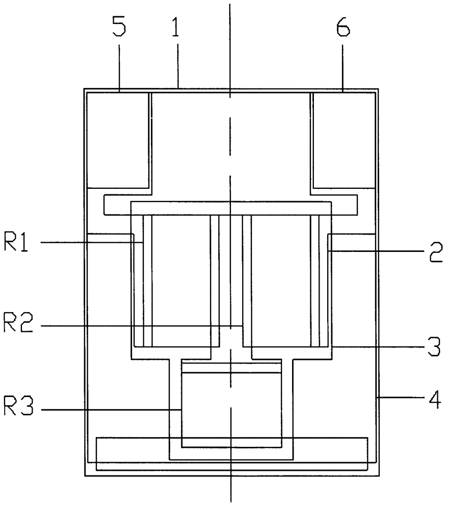 1-watt 8db attenuation piece for aluminum oxide ceramic substrate