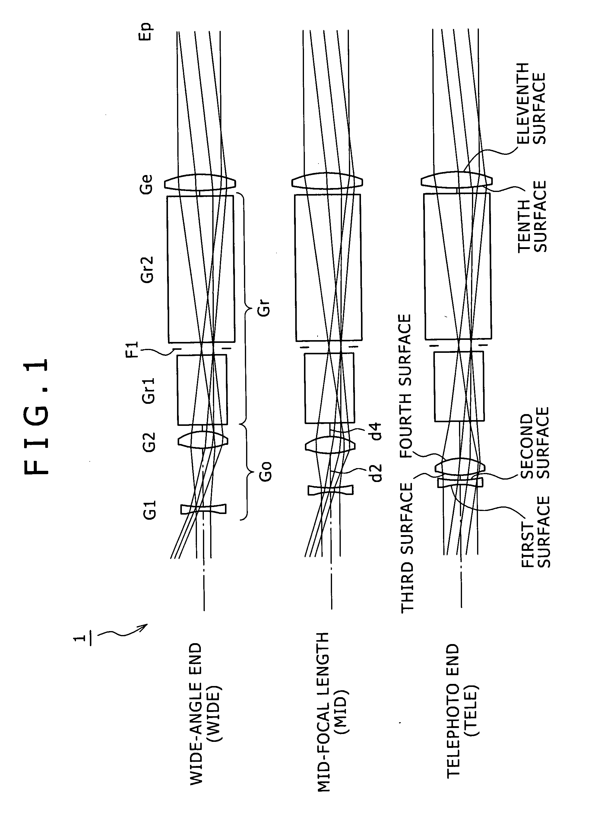 Real-image variable magnification finder optical system and imaging apparatus