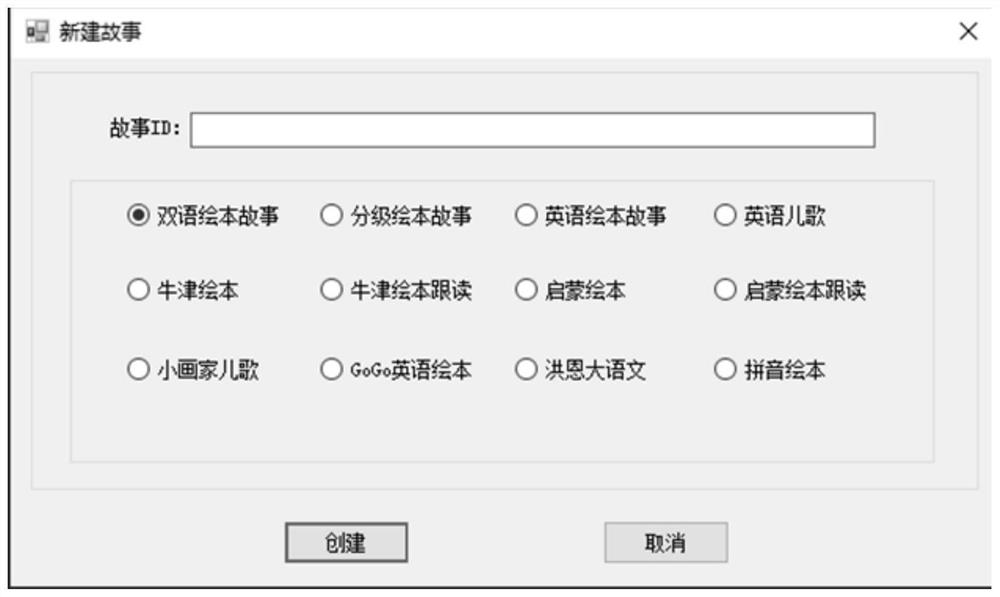 Picture book data processing method, device and equipment