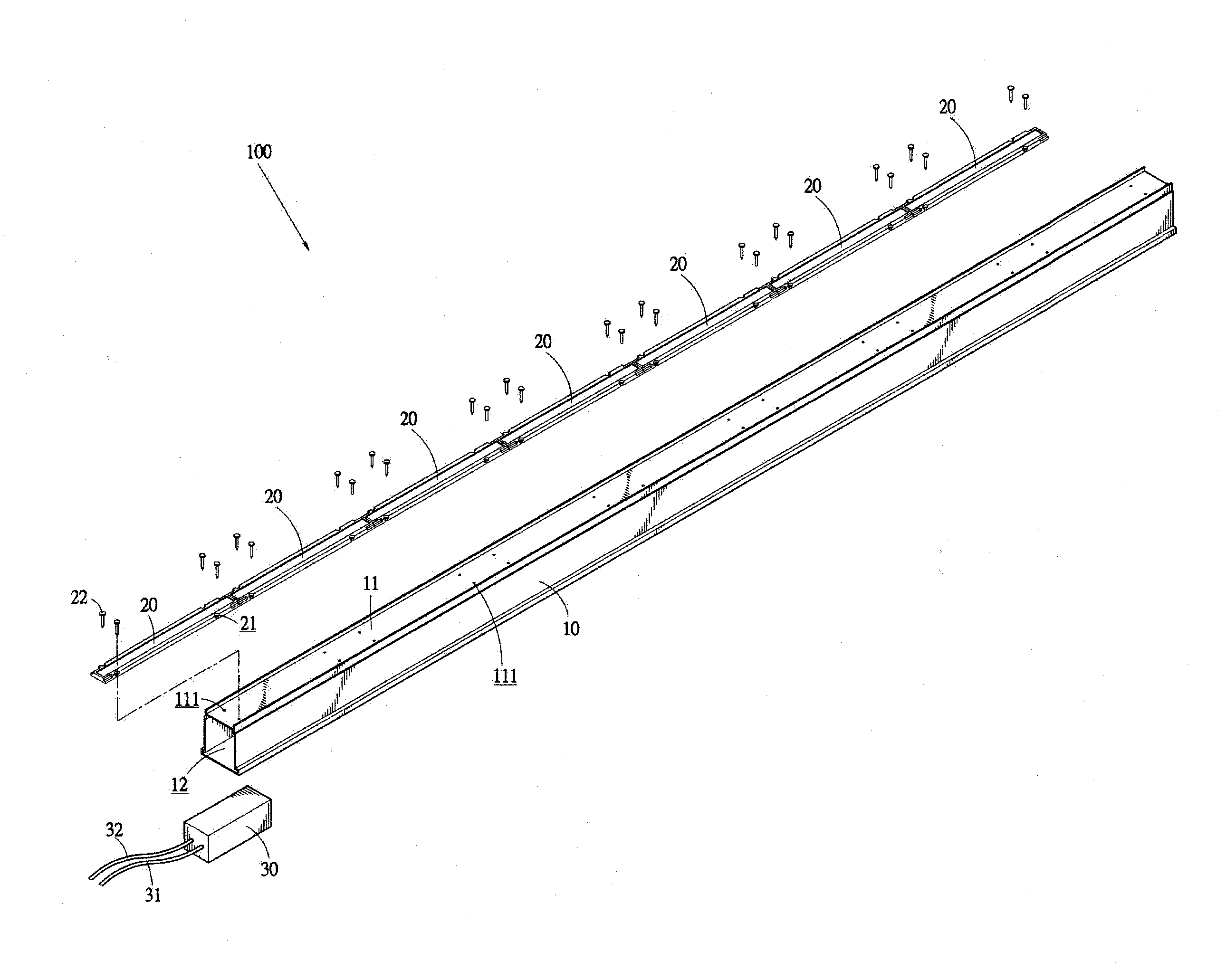 Tubeless light-emitting diode based lighting device