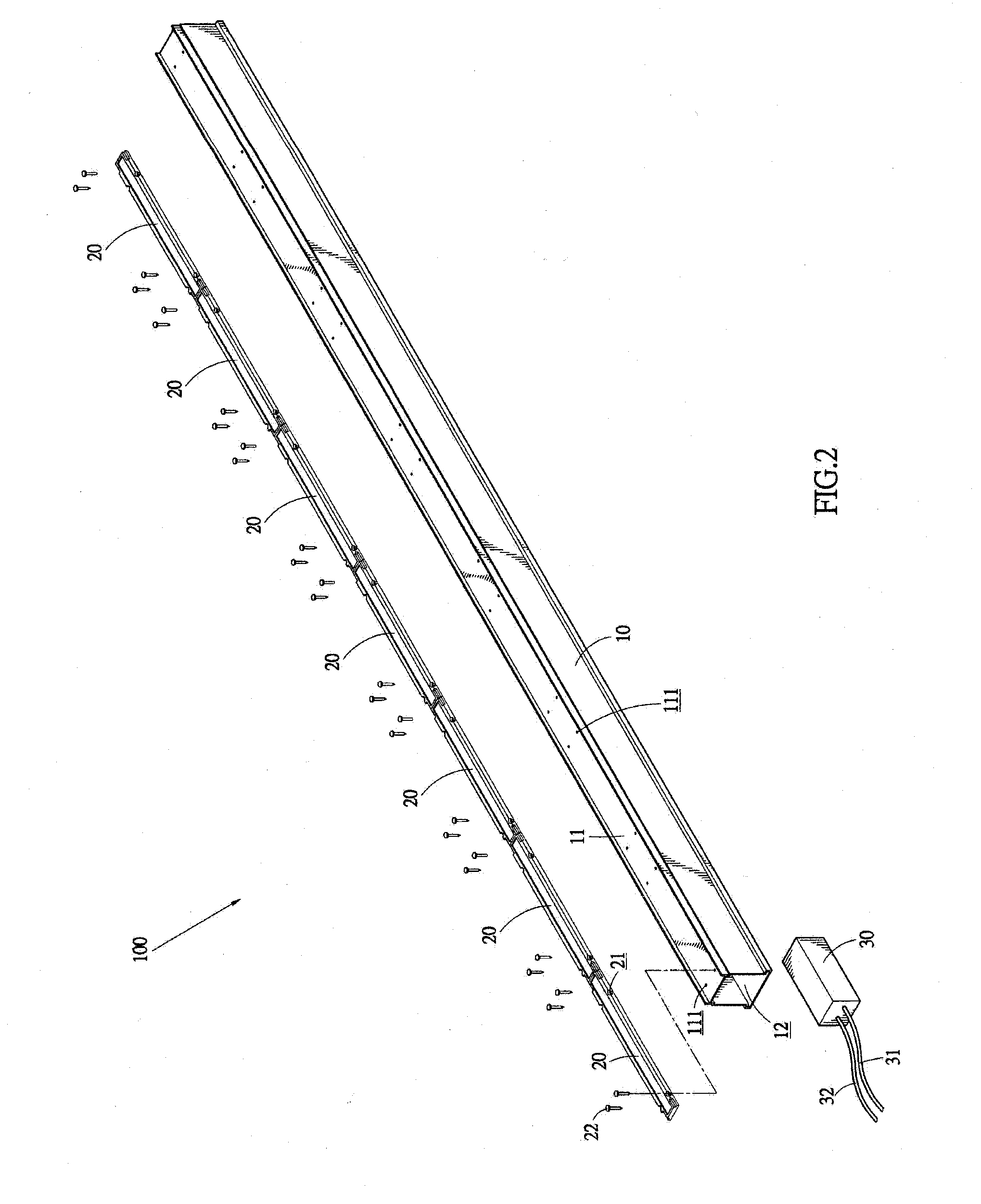 Tubeless light-emitting diode based lighting device