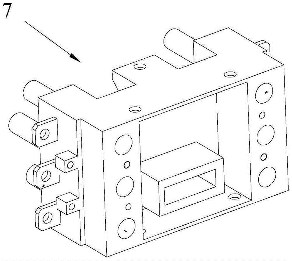 Incoming and outgoing line module base