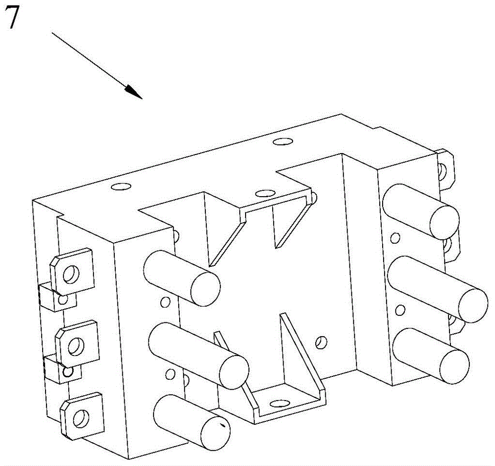 Incoming and outgoing line module base