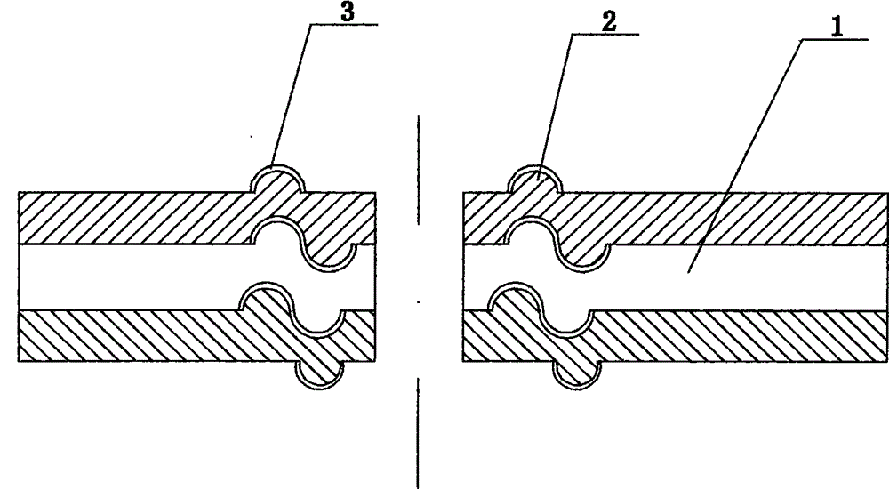 Novel multi-wave metal engine cylinder cover sealing gasket