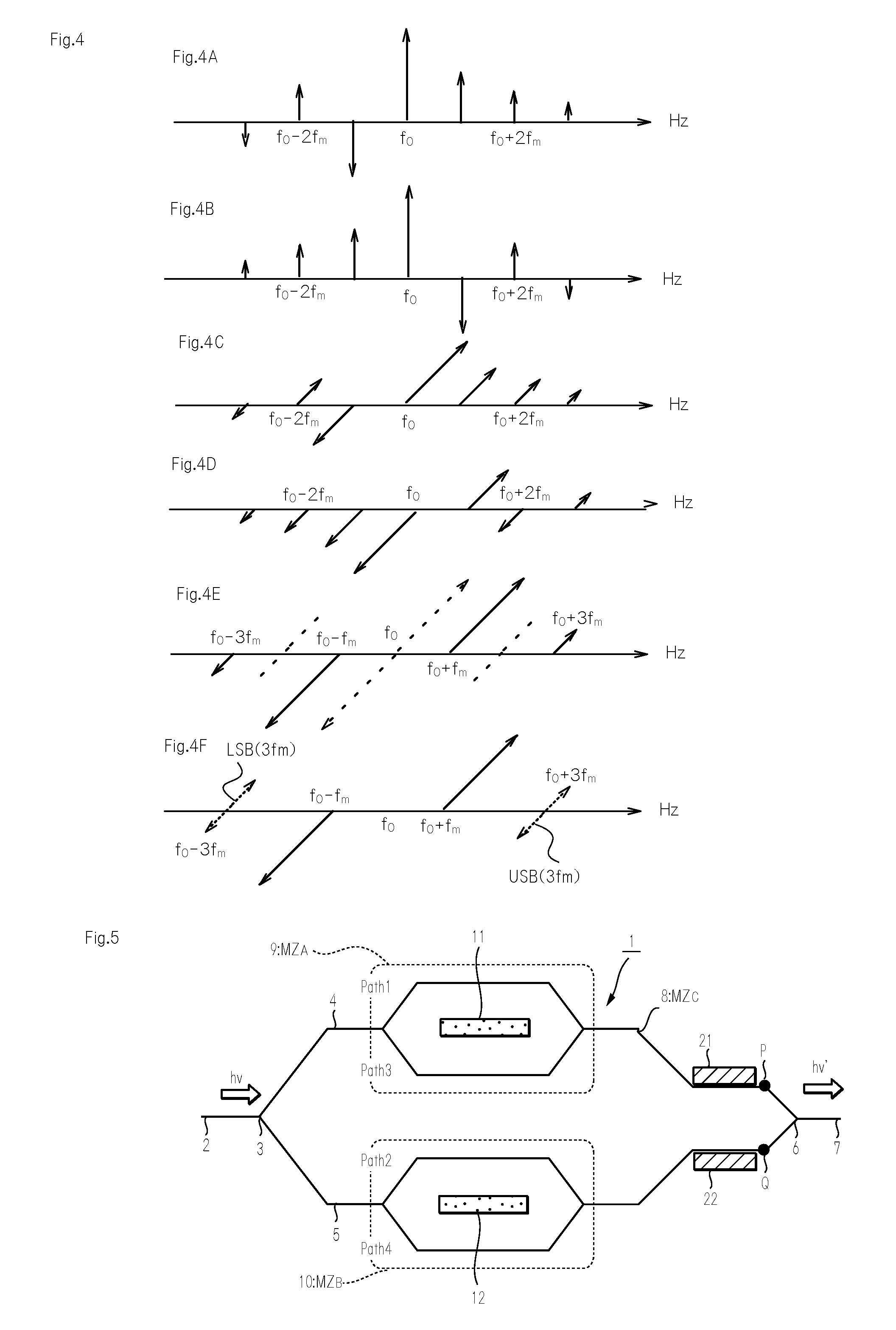 Optical amplitude modulation system capable of cancelling high order component