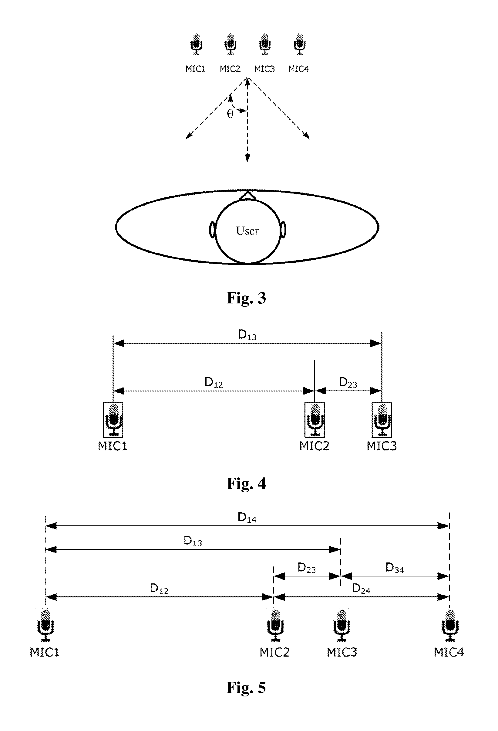 Method, device and system for eliminating noises with multi-microphone array