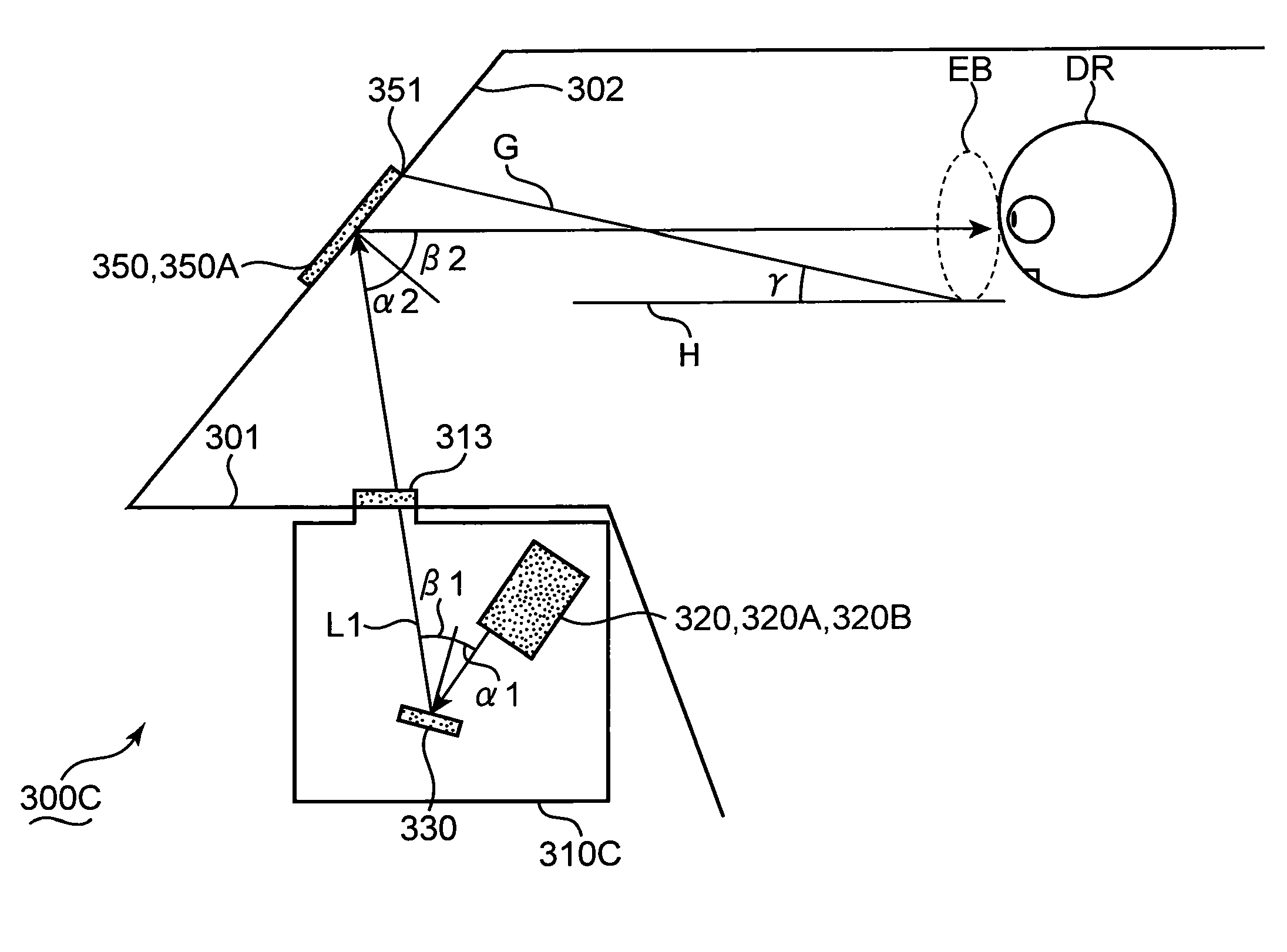 Transmissive display device