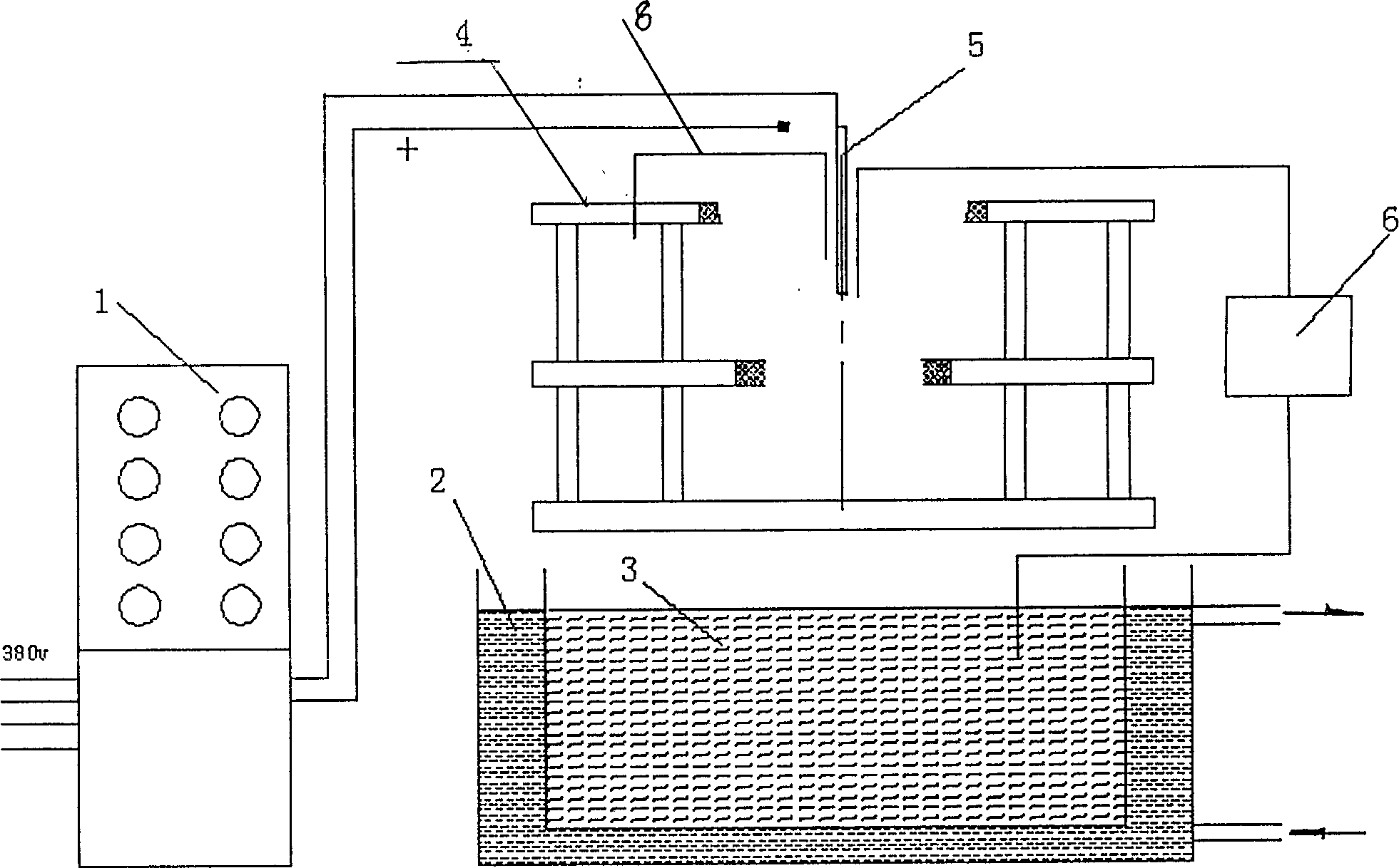 Plasma body electrolytic deposition method of aluminium alloy cglinder body inner wall ceramic coating and its device