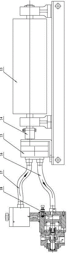 An automatic spray control device for mine coal transport belt