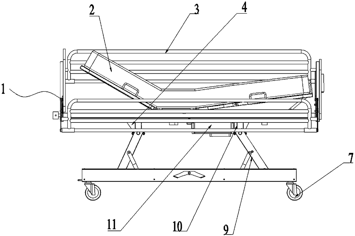 Multifunctional sickbed