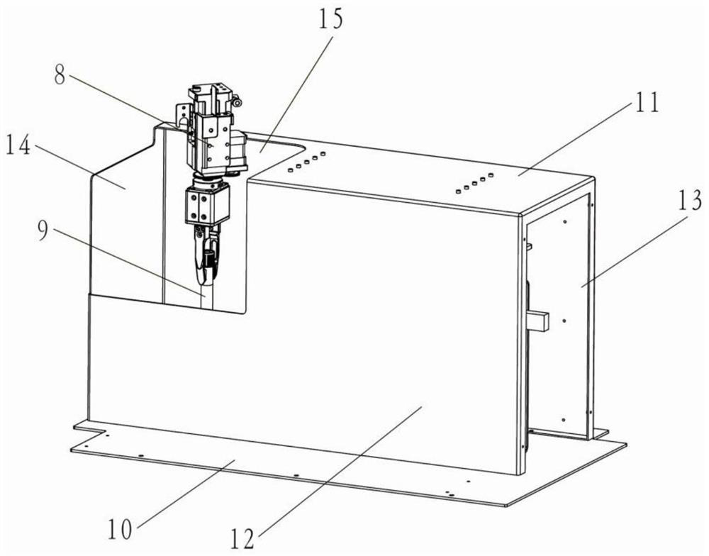 Sample information identification device and method