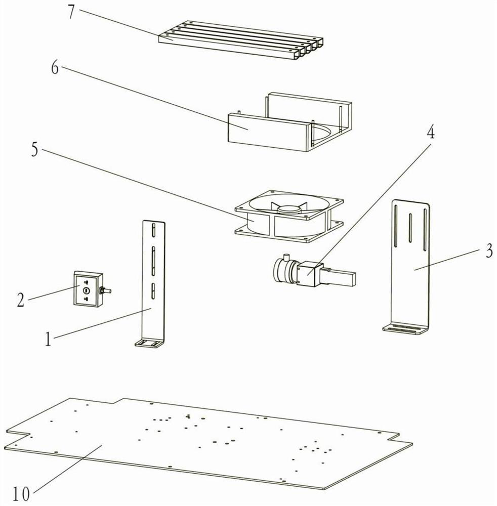 Sample information identification device and method