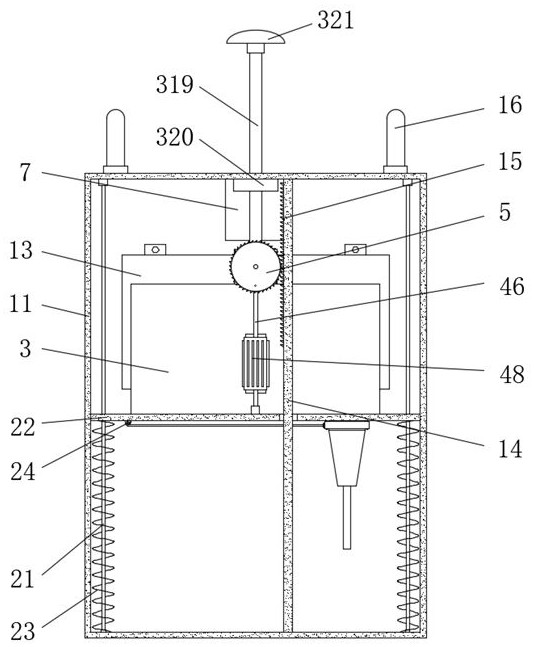 Concrete quality and safety detection device for building construction