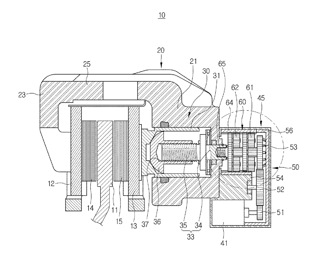 Electronic disc brake