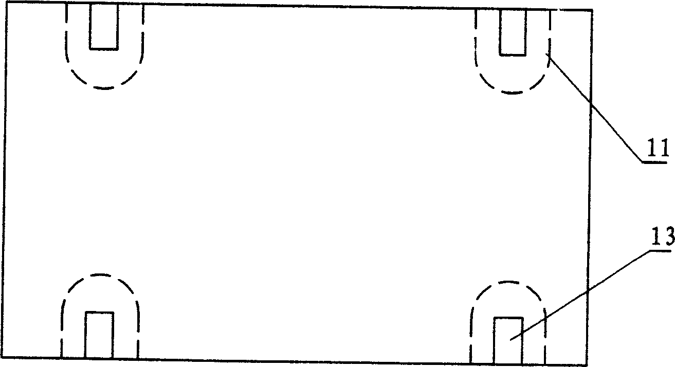 Ceramic stone connector and connecting method