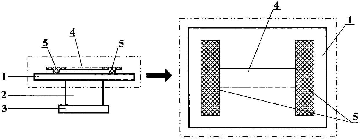 Two-dimensional piezoelectric motor using relative friction to reduce resistance and control method thereof