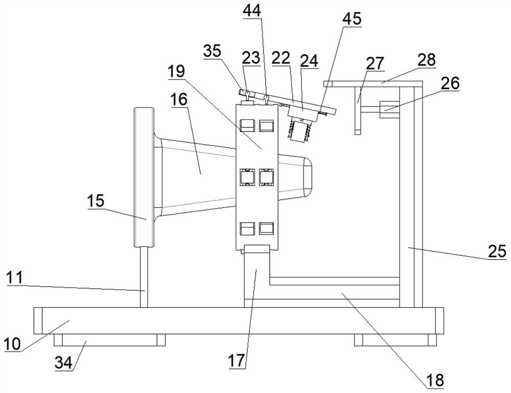 A device for ultrasonic welding of materials with different inclinations