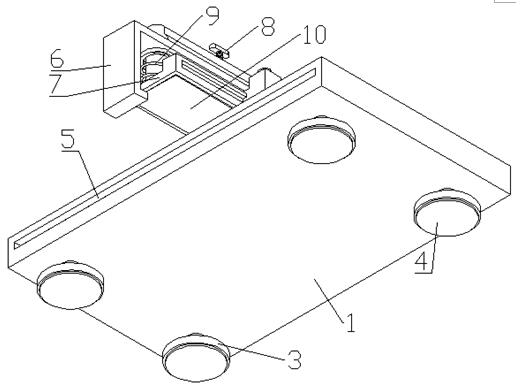 Financial gluing device