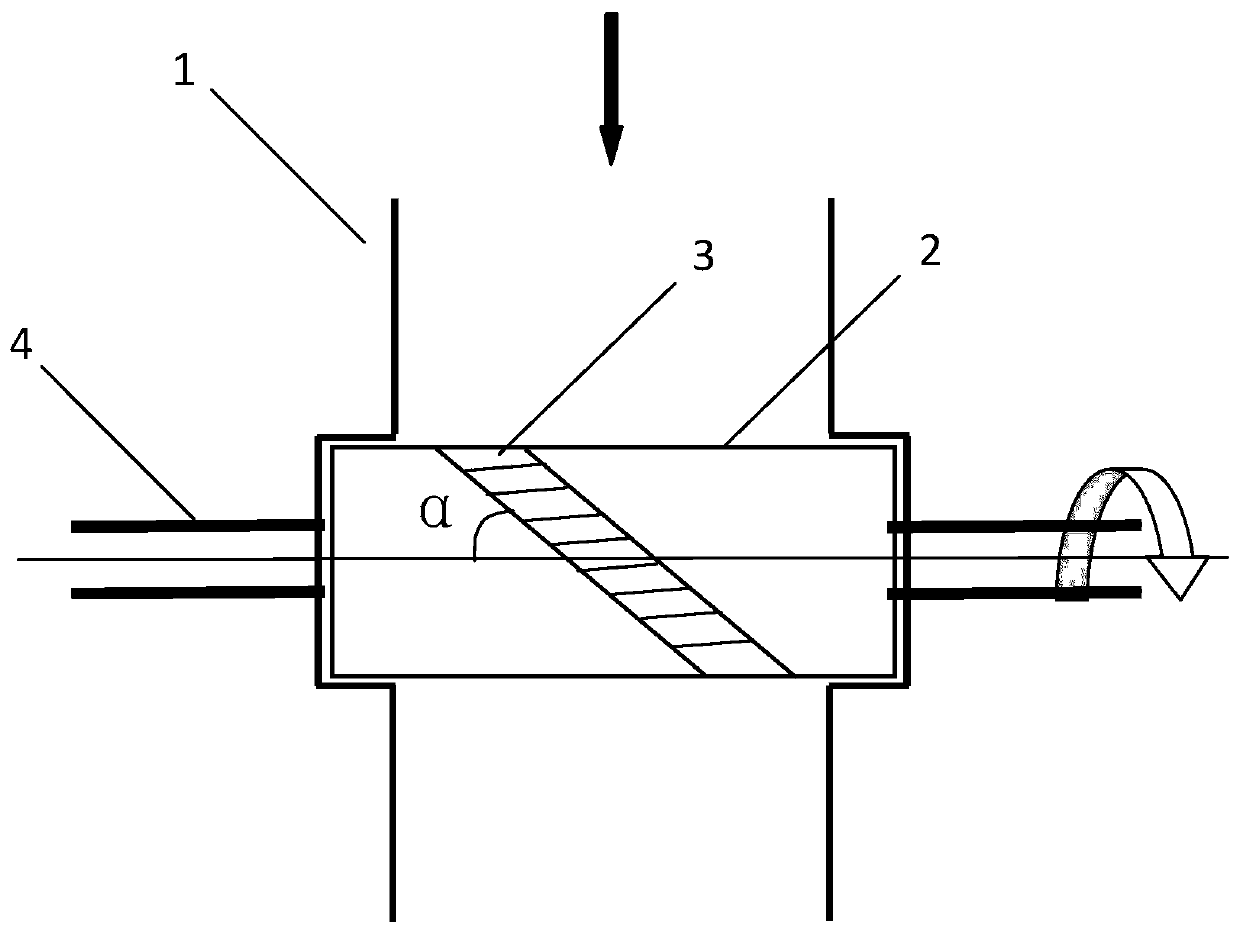 A rotary feeder for polyolefin solid catalyst