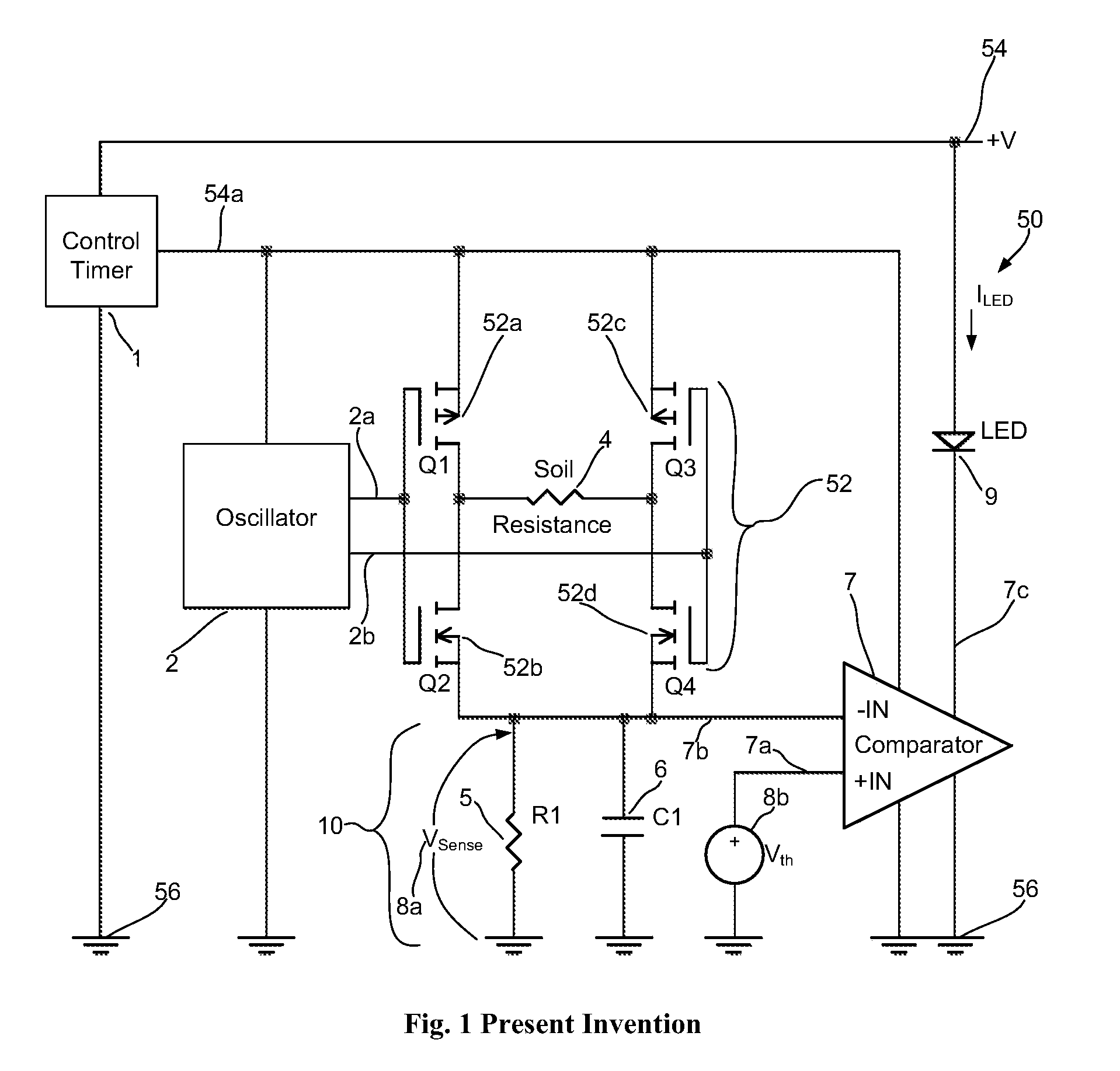 Soil moisture sensor with long battery life