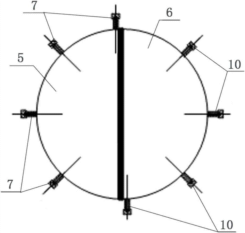 Measurement method for reverse backflow amount of vapor generator heat conduction tube and system of measurement method