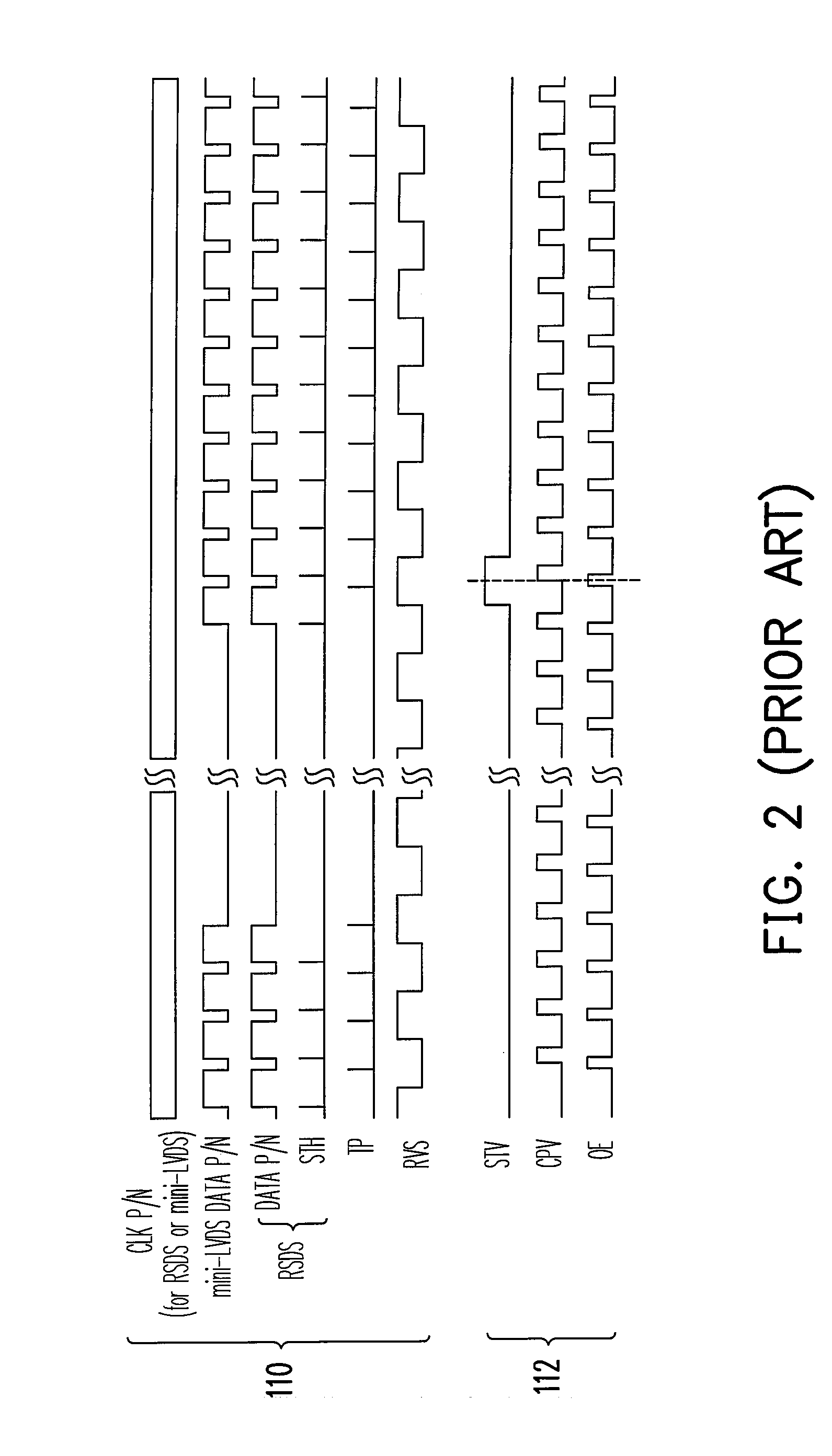 Impulse-type driving method and circuit for liquid crystal display