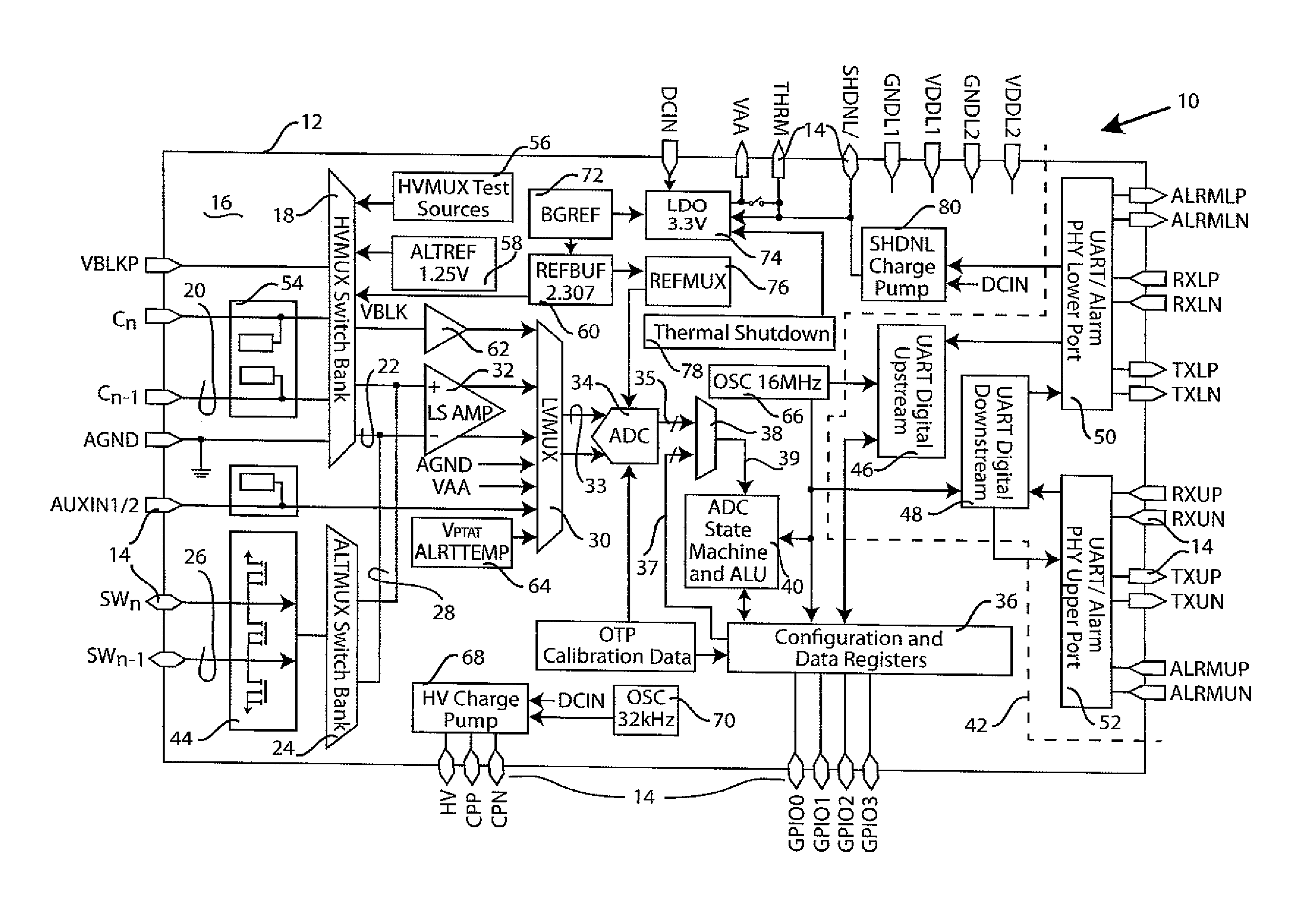 Integrated standard-compliant data acquisition device