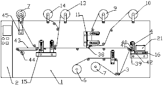 Anorectal patch composite forming machine