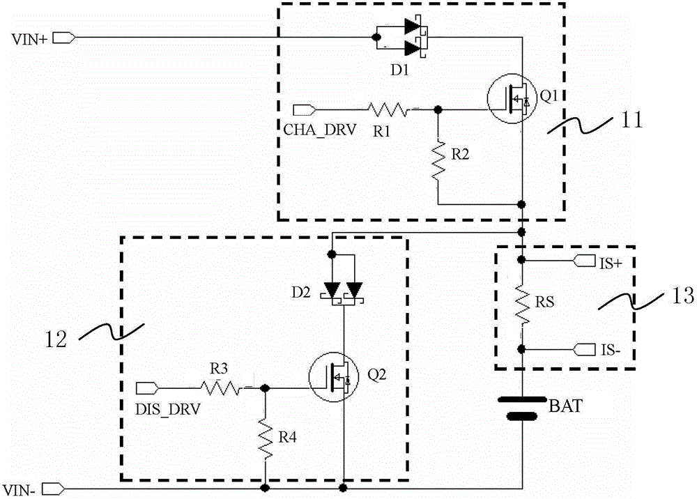 Battery charge-discharge device and battery charge-discharge system