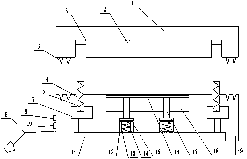 Novel electromagnetic die