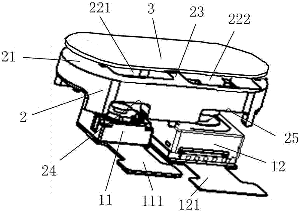 Double-camera module group and electronic equipment