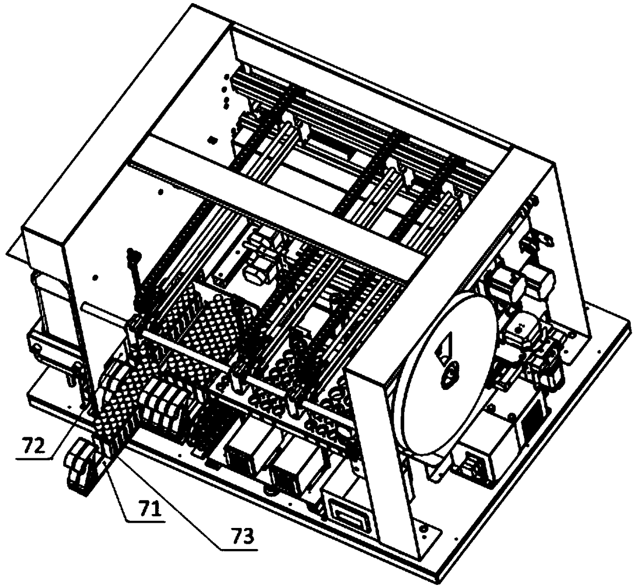 Full-automatic coagulate blood analytical instrument and using method thereof