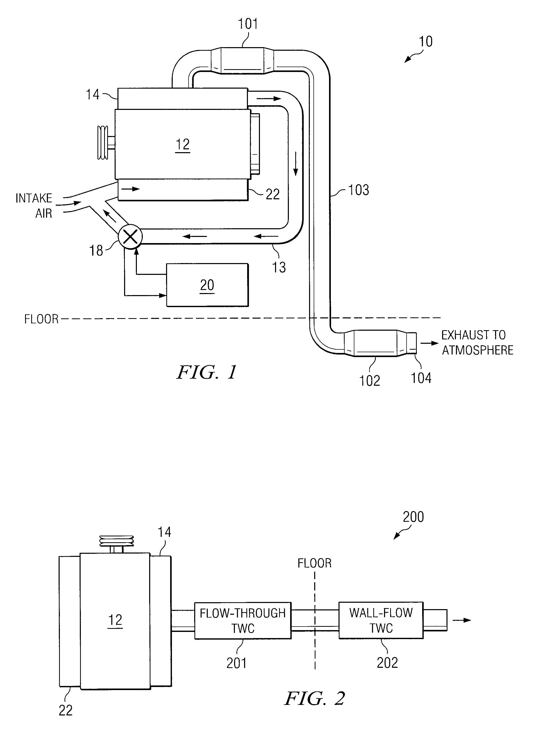 EXHAUST AFTERTREATMENT SYSTEMS FOR GASOLINE AND ALTERNATIVE-FUELED ENGINES, WITH REDUCTION OF HC, CO, NOx, AND PM