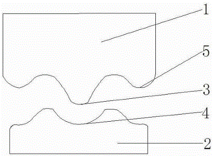 Corrugated board creasing wheel and creasing wheel device