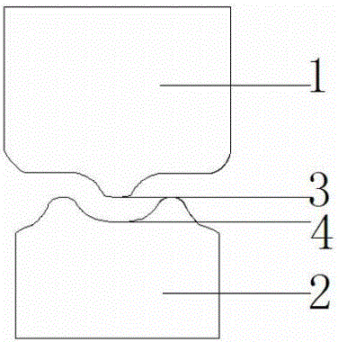 Corrugated board creasing wheel and creasing wheel device