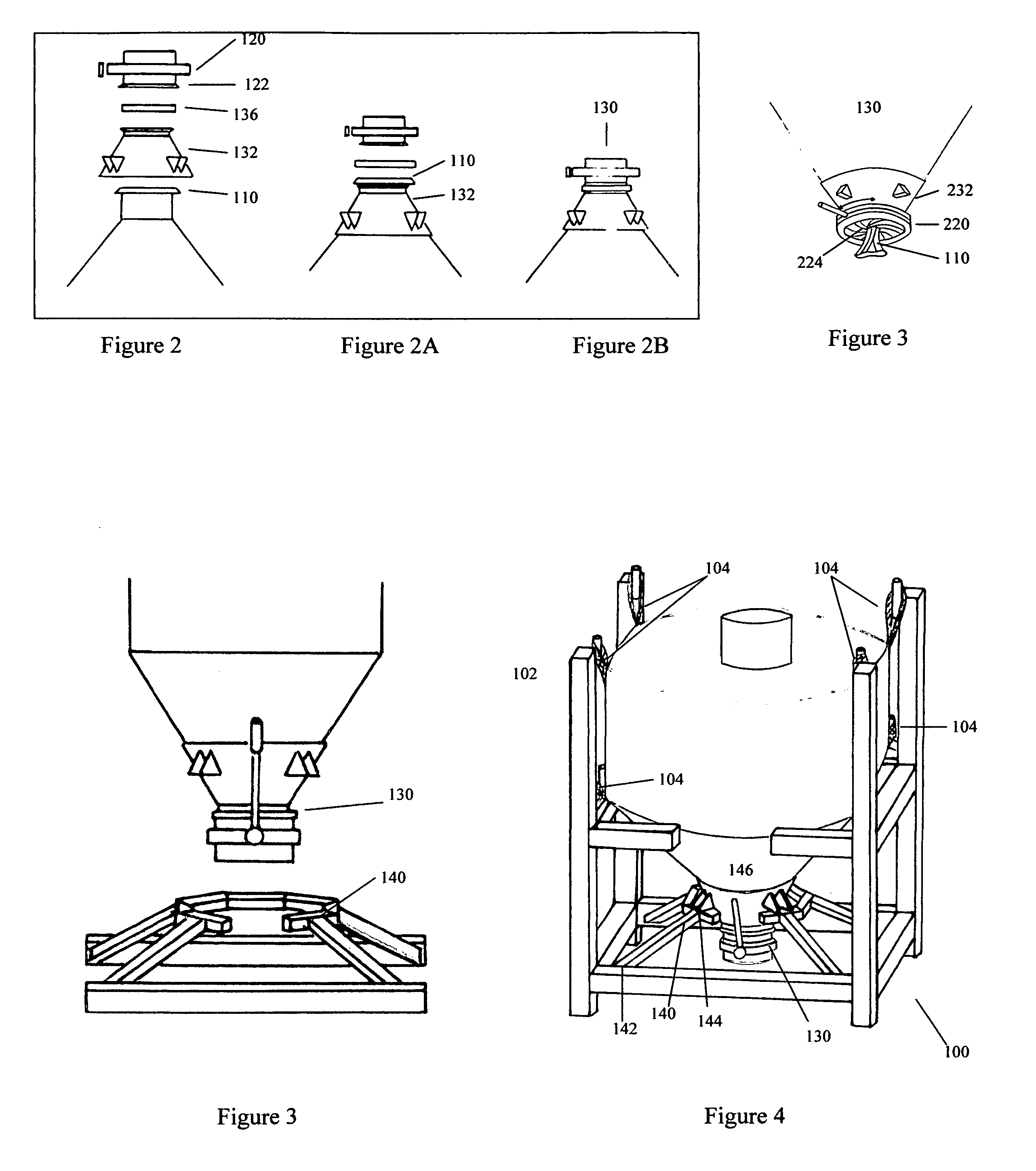 Flexible silo apparatus having a top removable valve or flow control device