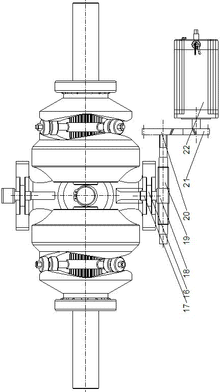 A kind of non-spin stepless transmission and its speed regulating device