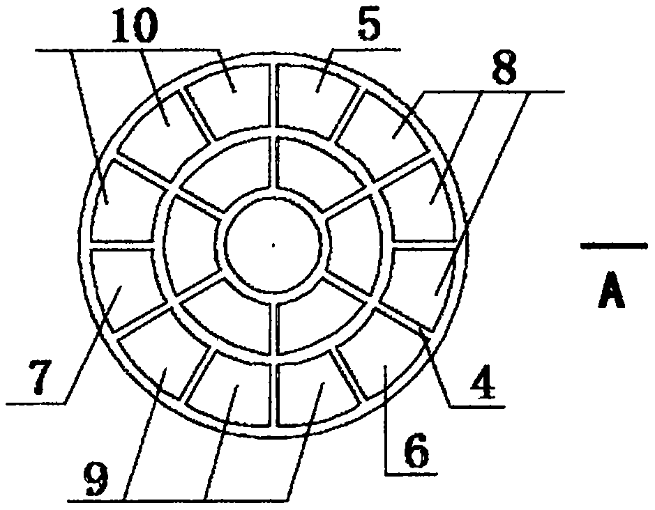 Color mixing box and matched assembly for mixing pigments according to color principle