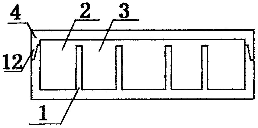 Color mixing box and matched assembly for mixing pigments according to color principle