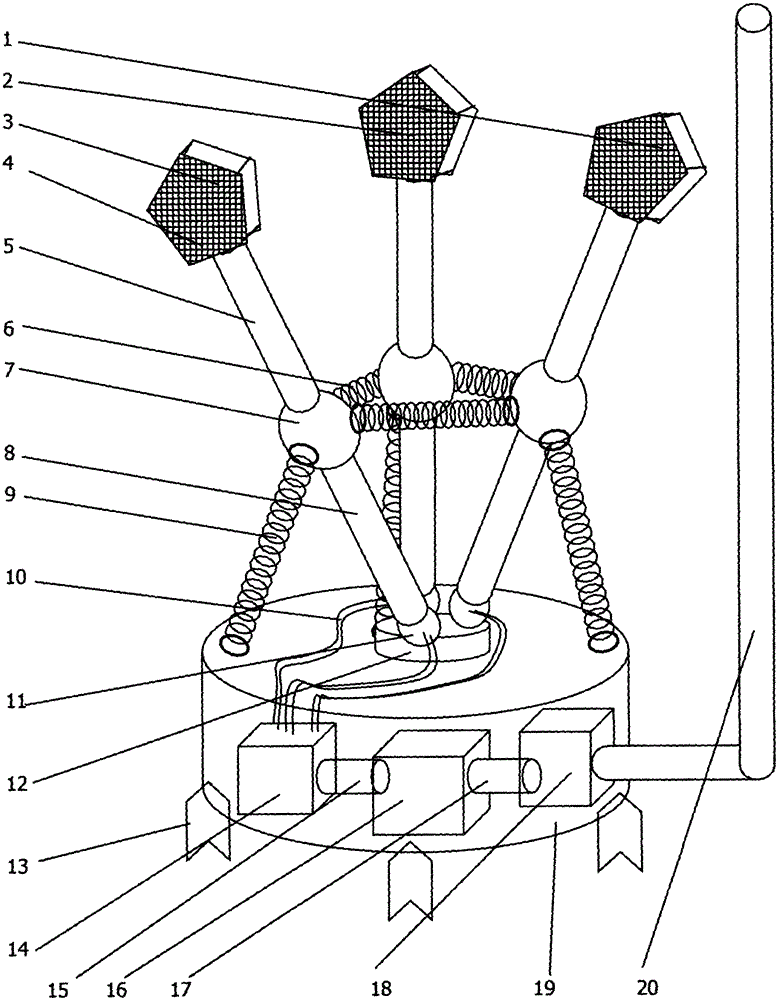 Three-handle-type Cleudea botanensis-like deep sea small and medium-sized sea water desalter