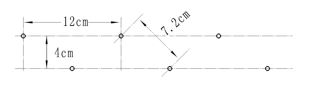 Ultra-narrow-row cotton planting method