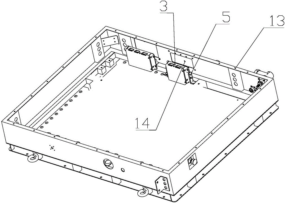 BMU installing support, power battery pack and electric automobile