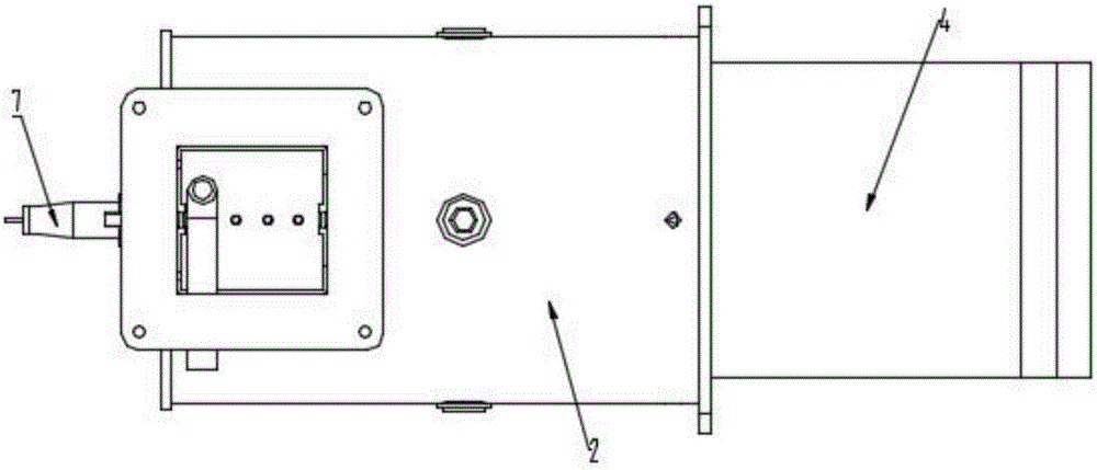 Conical air supply combustion device with large regulating ratio