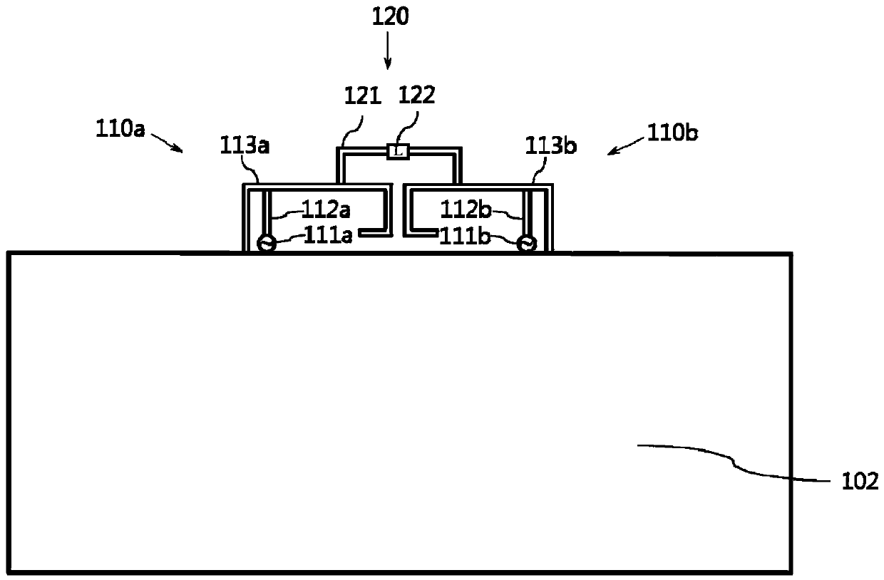 Compact MIMO antenna system based on connecting line