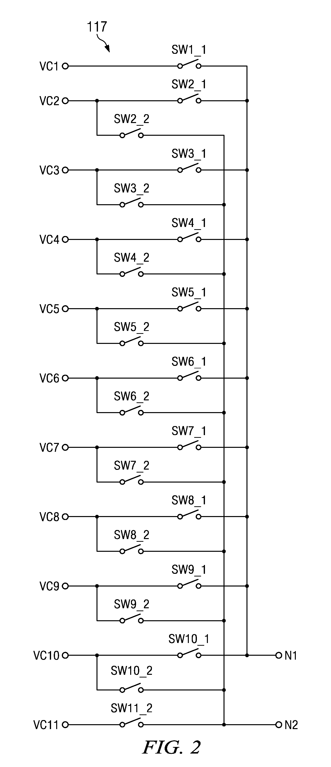 Voltage converting circuit and battery device