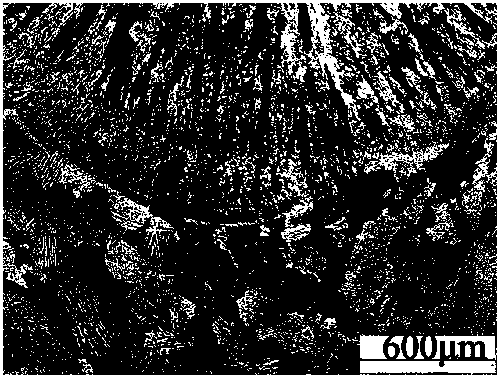 Coloring method for wrought aluminum alloy welded joint color metallography