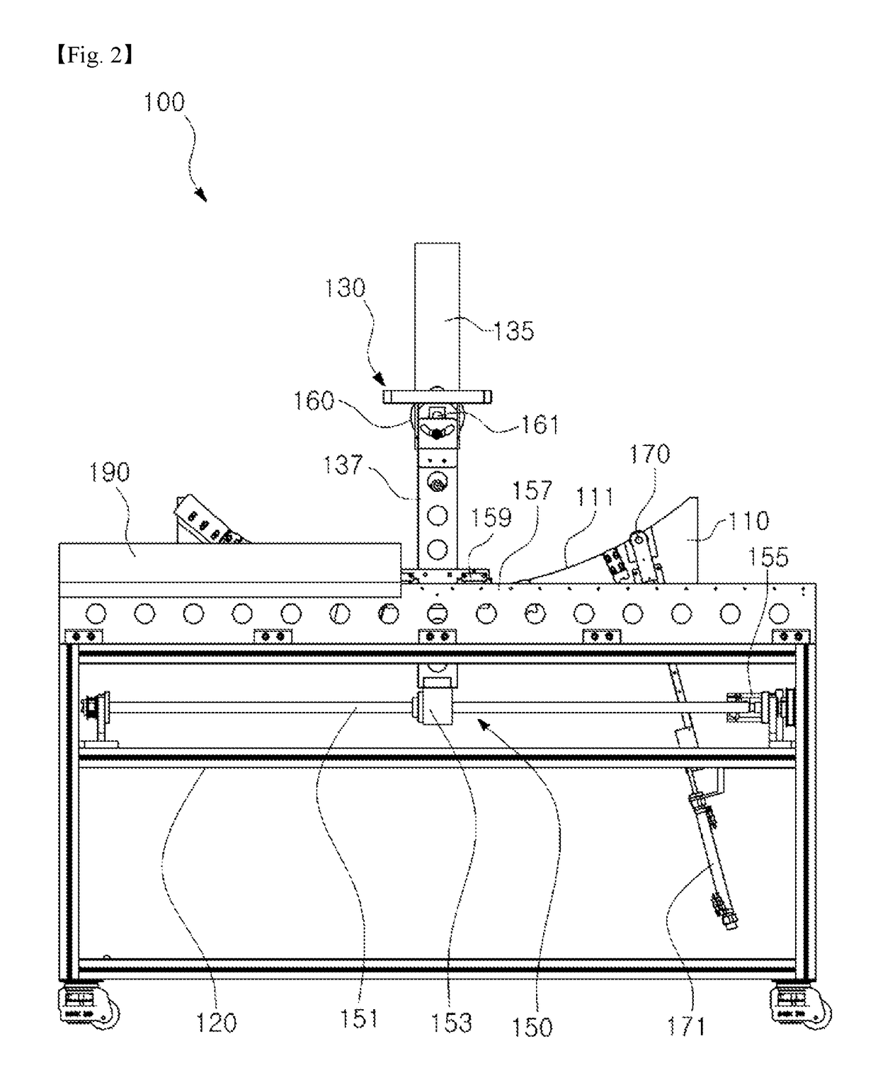 Curved display manufacturing device and curved display manufacturing method