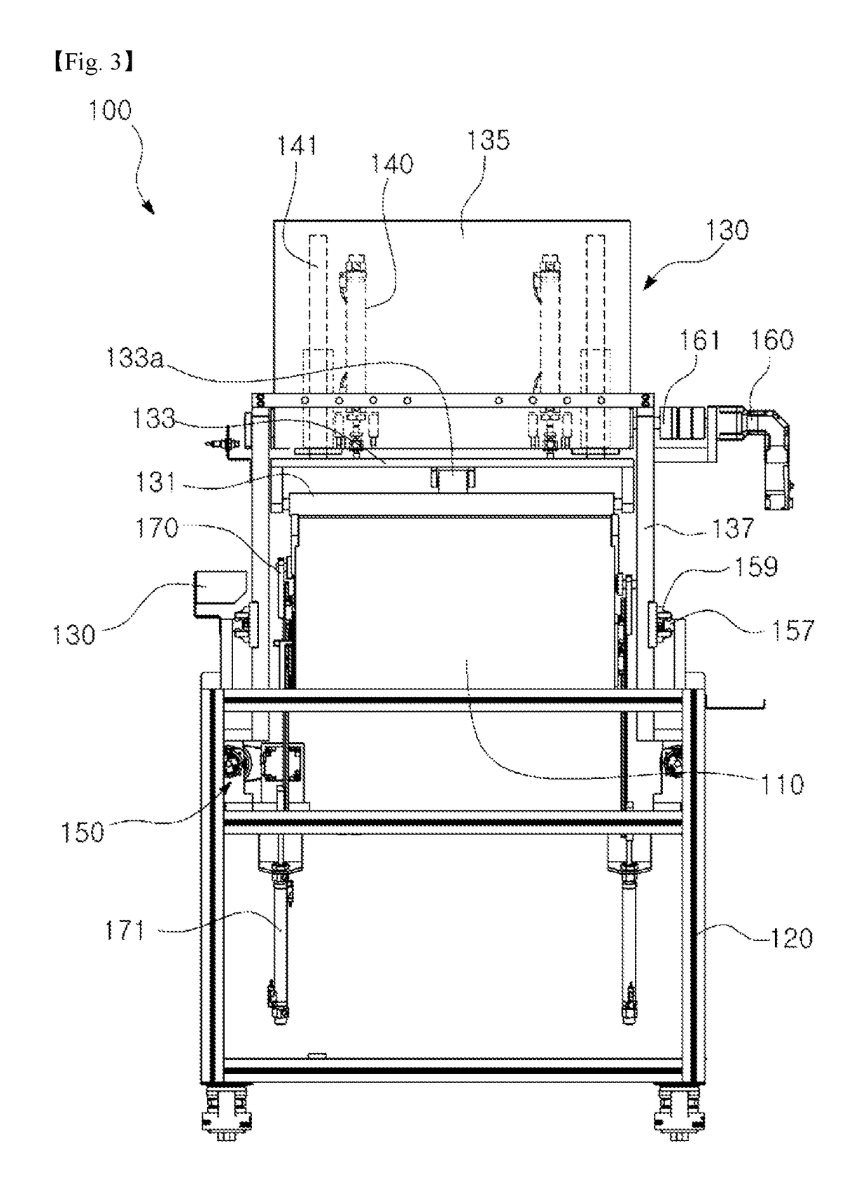 Curved display manufacturing device and curved display manufacturing method