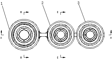 Electric water heater and assembly method of electric water heater using large plastic sleeve